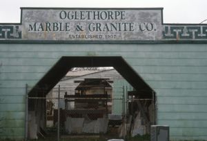 Worn down store front