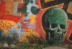 Skull Graffiti