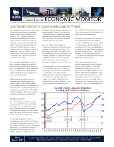 Coastal Empire Economic Monitor, 3rd Quarter, 2017