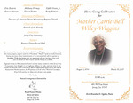 Mother Carrie Bell Wiley-Wiggins