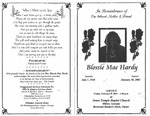 Blossie Mae Hardy
