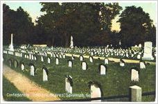 Confederate soldiers graves, Savannah, Ga.