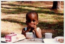 Child Participating in Summer Lunch Program