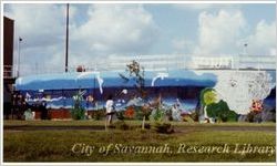 Mural at President Street Plant