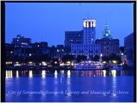 Riverfront at Night from Hutchinson Island