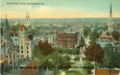 Bird's-Eye View, Savannah, Ga.