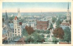 Bird's Eye View, Savannah, GA.