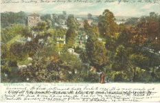 Savannah, Ga. Colonial Park. First Burial Ground in Savannah.