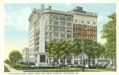 Hicks Hotel and Liberty Bank and Trust Company, Savannah, GA.