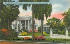 One of the Beautiful Residences located on Victory Drive, Savannah, Ga.