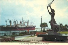 The Waving Girl, Savannah, Georgia