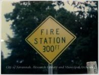 Fire Station No. 8 Street Sign