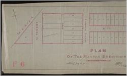 Plan of the Maupas Subdivision.