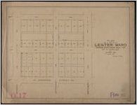 Plan of a portion of Lester Ward, showing subdivision made for Mr. A. Ehrlich.