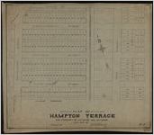 Map of Hampton Terrace, the property of Lattimore and Lattimore.