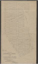 Plat of Tremont Park and Highway Park, being subdivision of a portion of Lot B in Tremont Plantation, Chatham County, Georgia, as subdivided for National Finance Corporation.