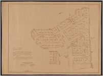 Plat showing resurvey of portion of Windsor Forest Subdivision, Phase A, according to a map by Thomas and Hutton Engineers.