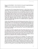 Abstract of an oral history interview with Thad Welch, Jr., 2009 February 12