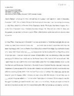 Transcript of an interview with Lt. John White