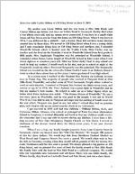 Abstract of an interview with William "Curley" Milton