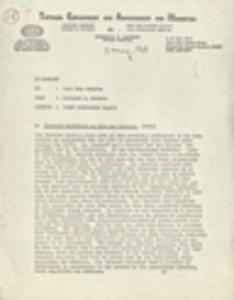 Textiles: Employment and Advancement for Minorities, correspondence, 1968