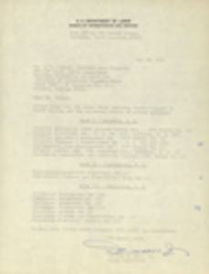 South Carolina Apprenticeship and Training Programs Outreach, correspondence, 1968-1971