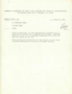 Don Slaiman [Executive Director], correspondence, 1970