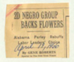 Newsclippings, 1965-1966