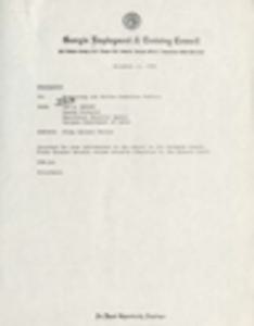 Georgia Employment and Training Council, Gwinnett County Prime Sponsor Program reviews, 1980-1982
