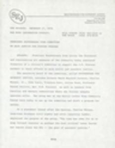 Southerners for Economic Justice, press releases, 1976-1978