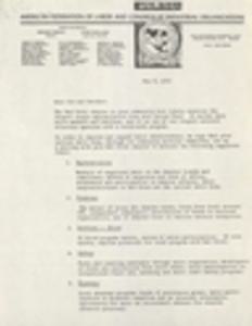 AFL-CIO Department of Community Services, correspondence, 1970, 1981-1984