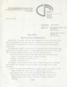 Children's Foundation, Food Stamps reports, 1980-1981