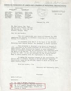 Atlanta Labor Council, correspondence, 1970
