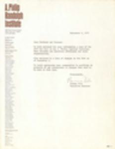 A. Philip Randolph Migrant Services Program Proposal, 1977