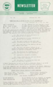 Arkansas State AFL-CIO, correspondence and printed materials, 1983