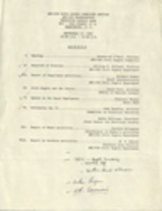 AFL-CIO Civil Rights Committee, meeting materials, 1982