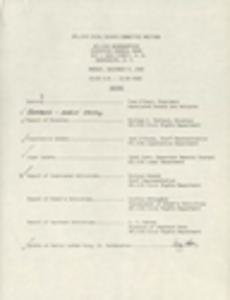 AFL-CIO Civil Rights Committee, meeting materials, November/December 1985