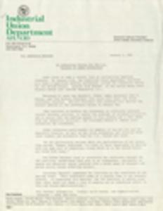 AFL-CIO Industrial Union Department, printed materials, 1980-1981