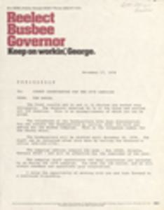 Name file, George Busbee, 1974-1981