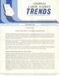 Georgia Department of Labor, Atlanta area and Georgia manpower trends