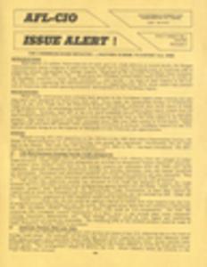 AFL-CIO, Fact Sheets