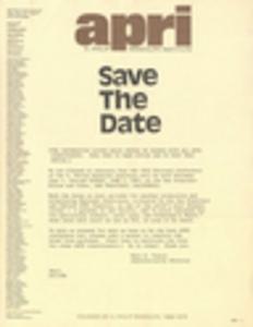 A. Philip Randolph Institute, correspondence