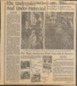"The Underpaid and Under-protected," clippings