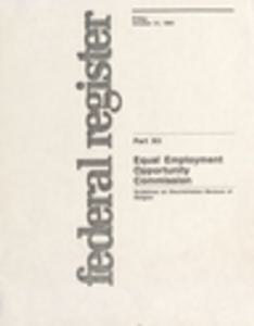 Equal Employment Opportunity Commission