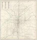 Dekalb-Fulton Metropolitan Area: Trafficways Plan [front], 1954