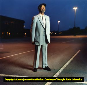 Former Atlanta Black Crackers pitcher "Sunny" Jim Echols, 1991