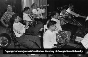 Members of Albert Coleman's Atlanta Pops Orchestra, Atlanta, Georgia, 1947?