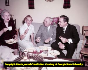 President Truman at a dinner party in Tennessee, 1951
