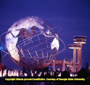 Unisphere at the New York World's Fair, 1964