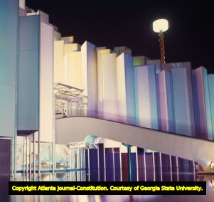 Entrance to the "Tower of Light" at the New York World's Fair, 1964